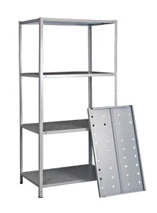 Стеллаж ТС120 (1000х700х400)/2 перф.